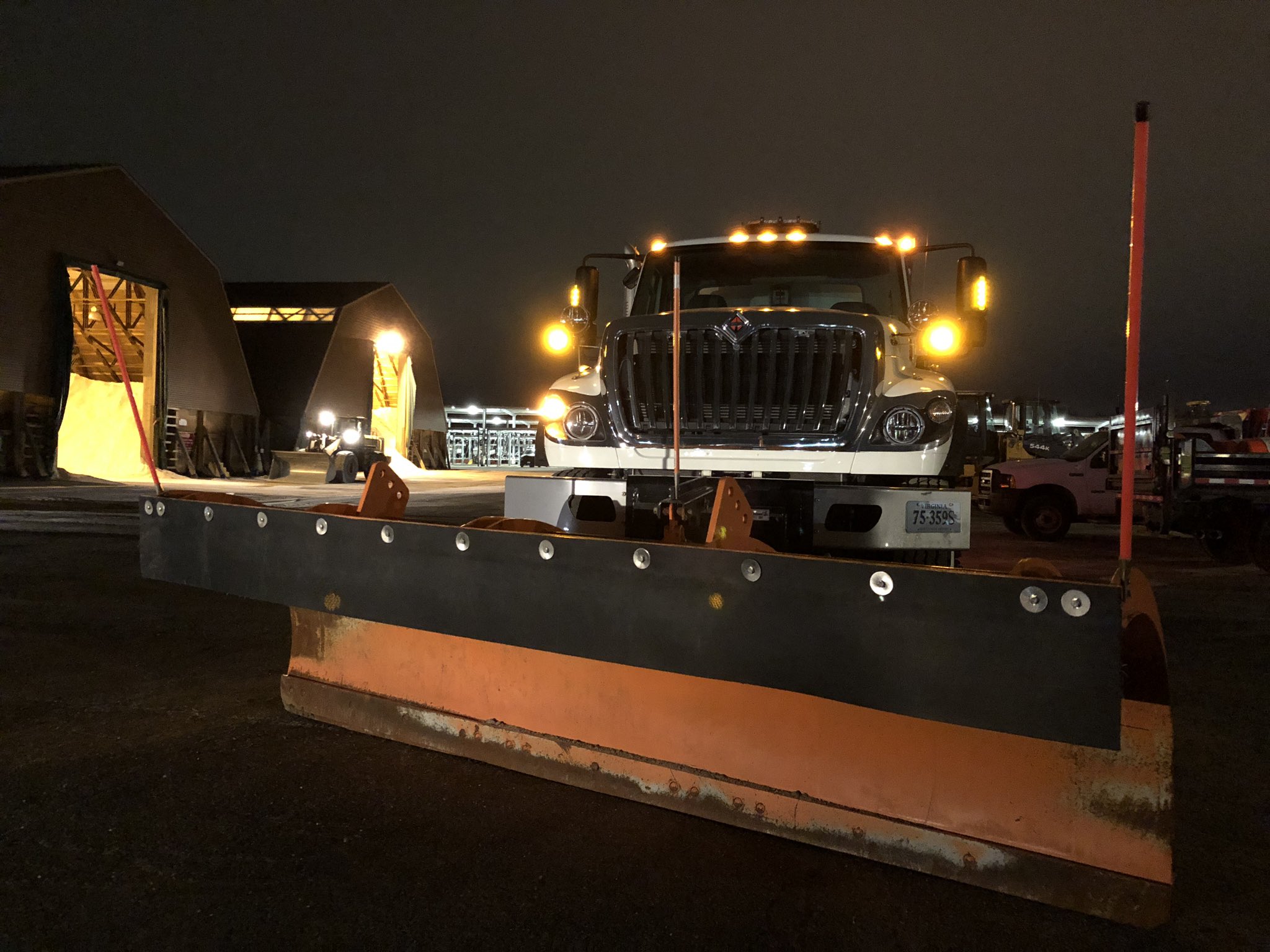 Night truck at Chantilly